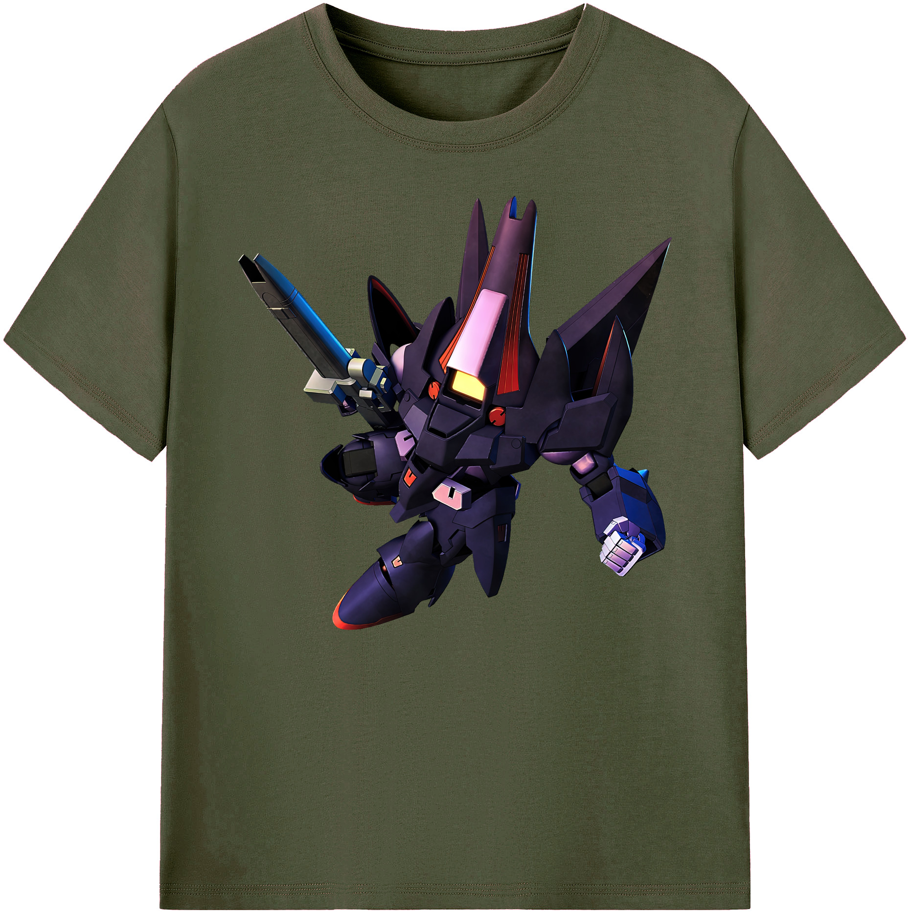 （画像用） 機動戦士ガンダム Mobile Suit Gundam 綿100％ メンズ半袖Tシャツ｜肌触りやわらか＆通気性